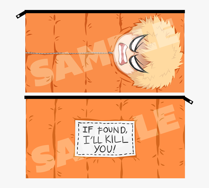 Bnha Sleeping Bag Pouches - Cartoon, HD Png Download, Free Download