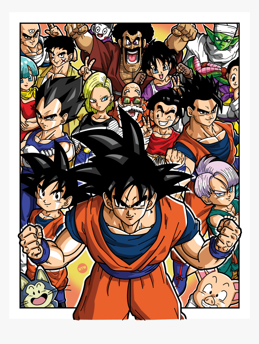 Dragon Ball Z Calendar 2007, HD Png Download, Free Download