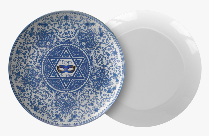 Happy Purim Serving & Dinner Plates - Spode, HD Png Download, Free Download