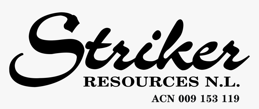 Striker Resources Nl Logo Png Transparent - Calligraphy, Png Download, Free Download