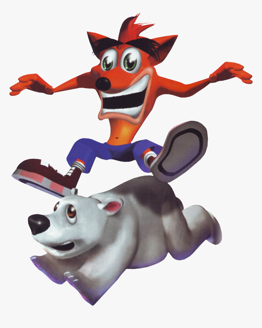 Crash Bandicoot 2 Cortex Strikes Back Polar Bear, HD Png Download, Free Download