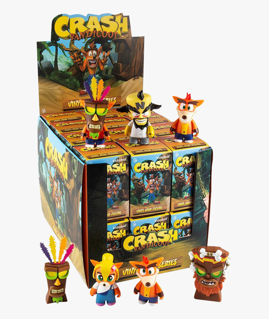 Mini Series Blind Box Vinyl Figure - Crash Bandicoot Mystery Minis, HD Png Download, Free Download