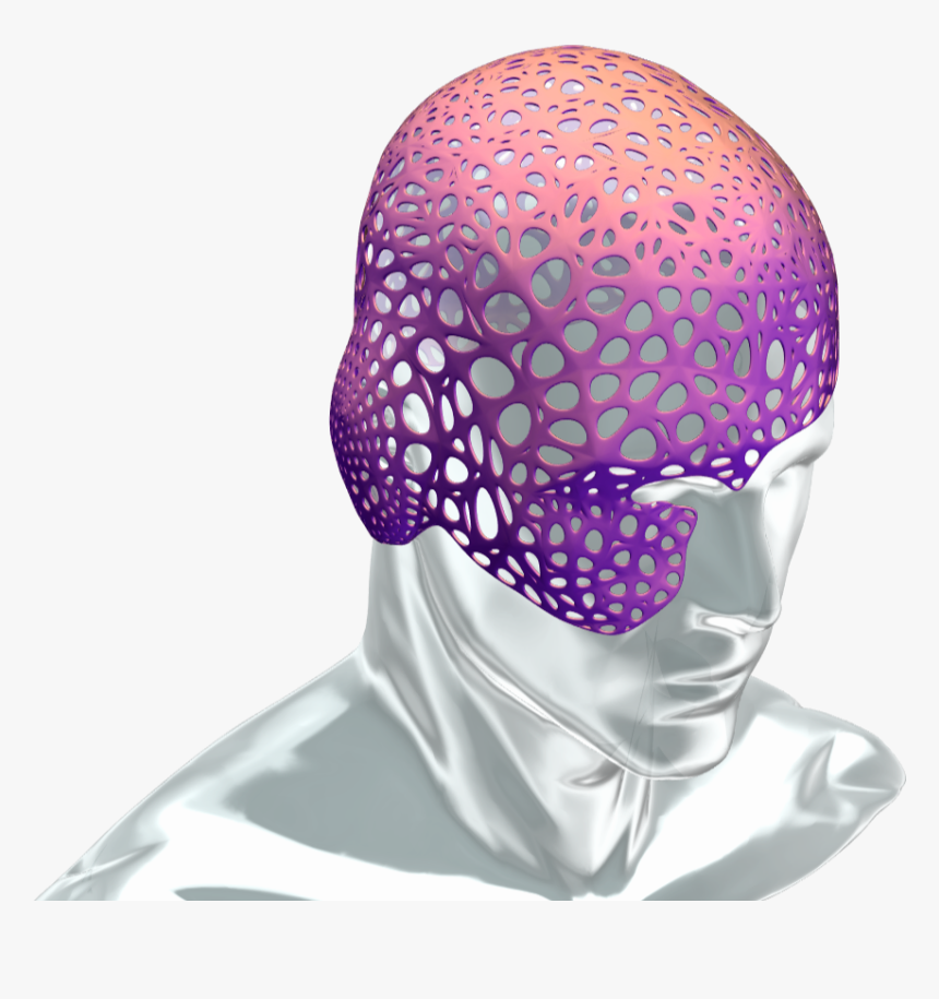 Voronoi Head Mask - Mask, HD Png Download, Free Download