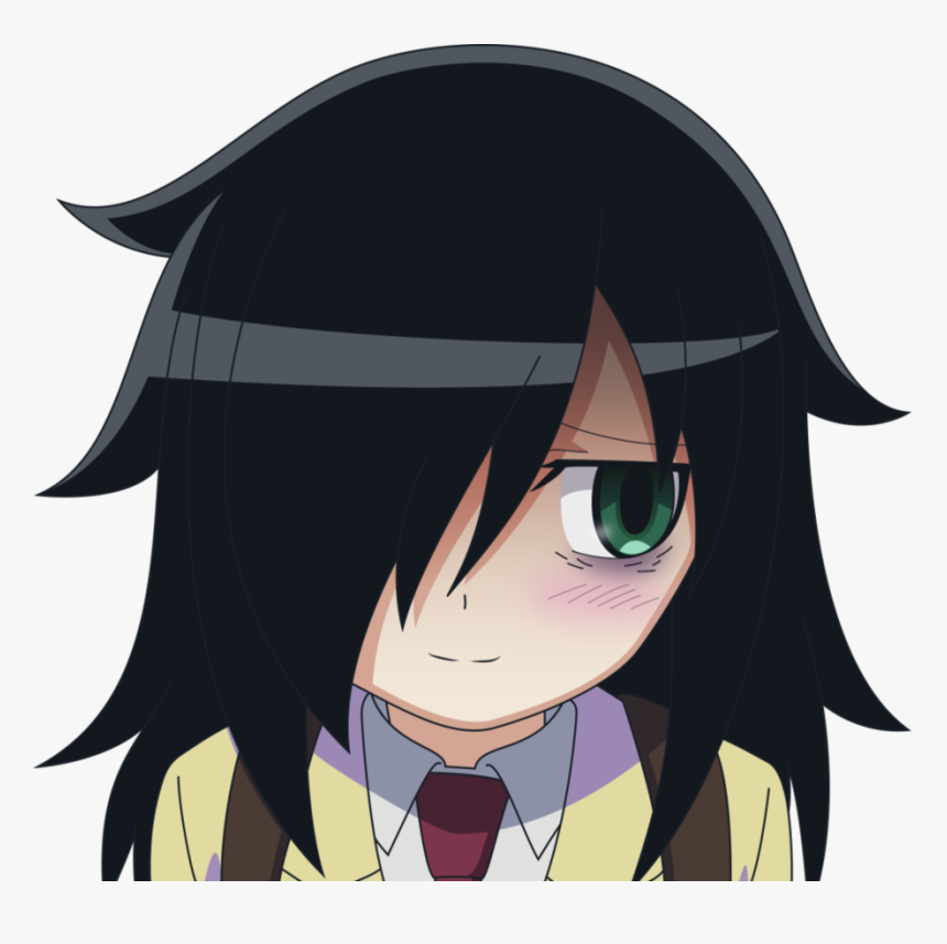 Watamote, Anime, And Tomoko Image - Tomoko Png, Transparent Png, Free Download