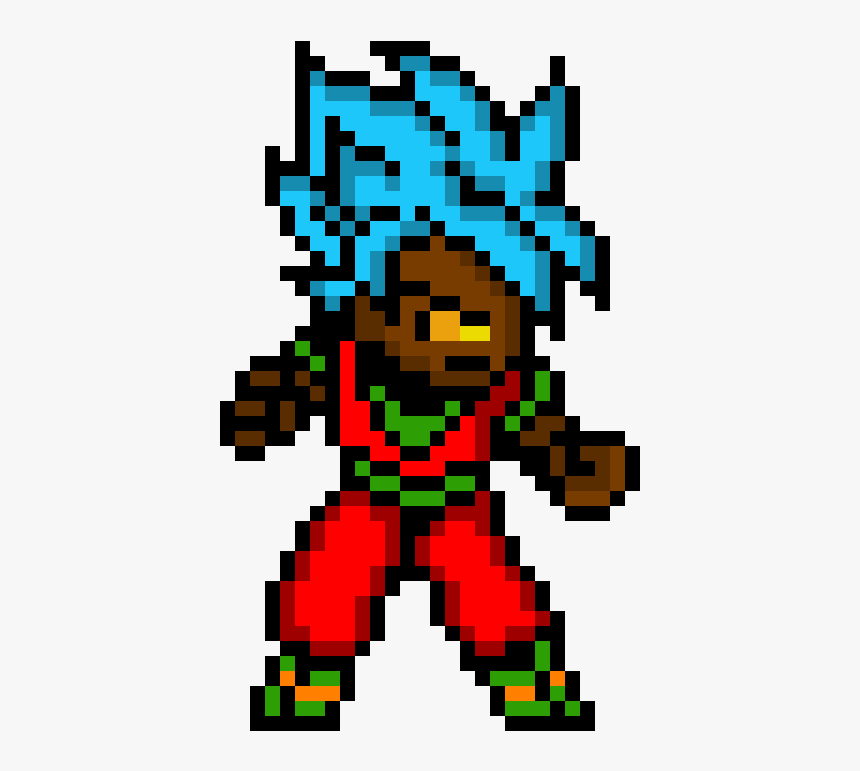 8 Bit Rose Goku Black, HD Png Download, Free Download