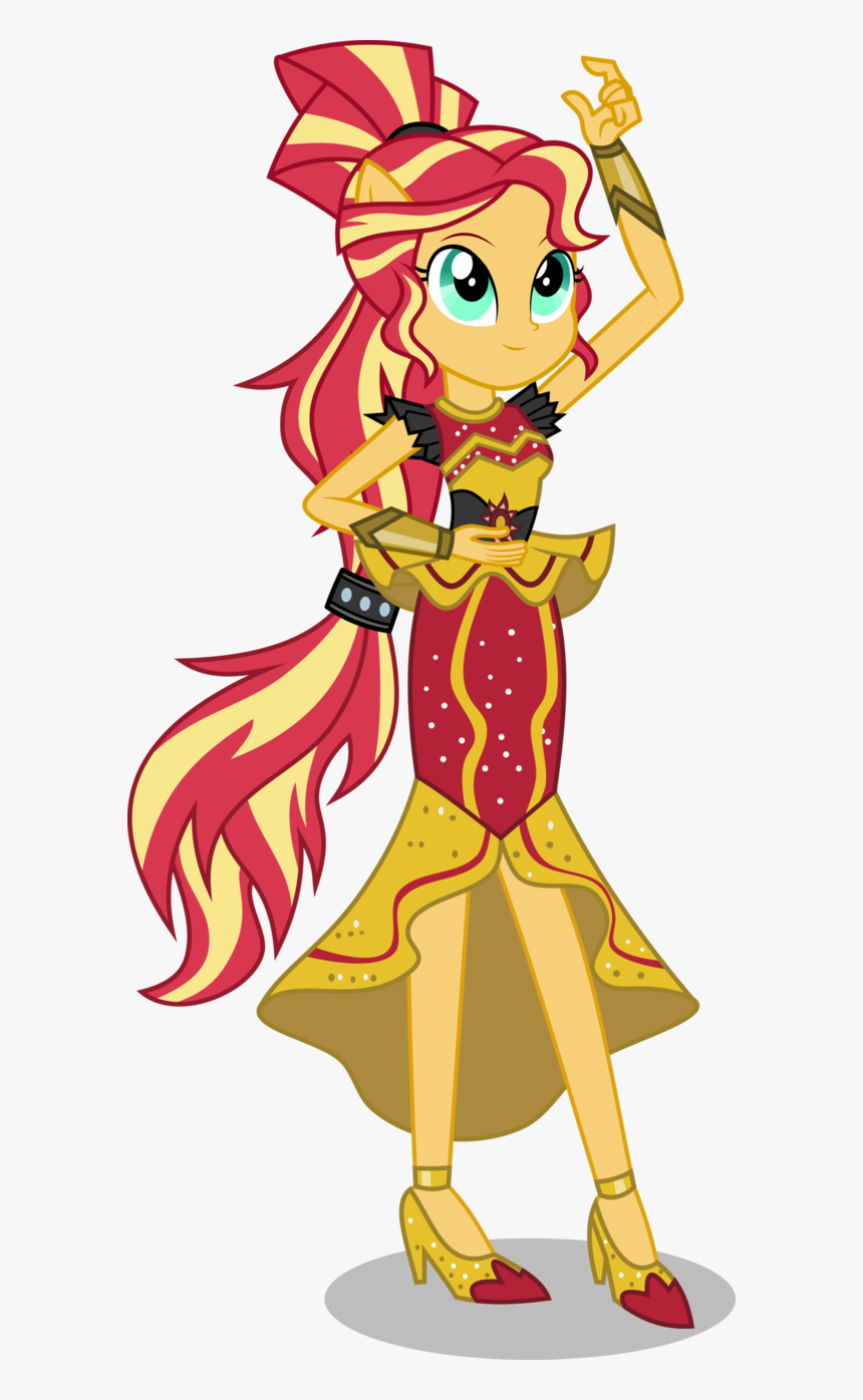 Sunset Shimmer Dance Magic By Limedazzle Db9eev3 - My Little Pony Equestria Girl Dance Magic, HD Png Download, Free Download