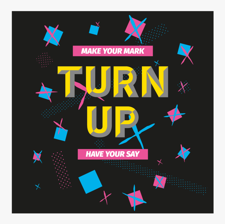 Turn Up Social Media Square, HD Png Download, Free Download