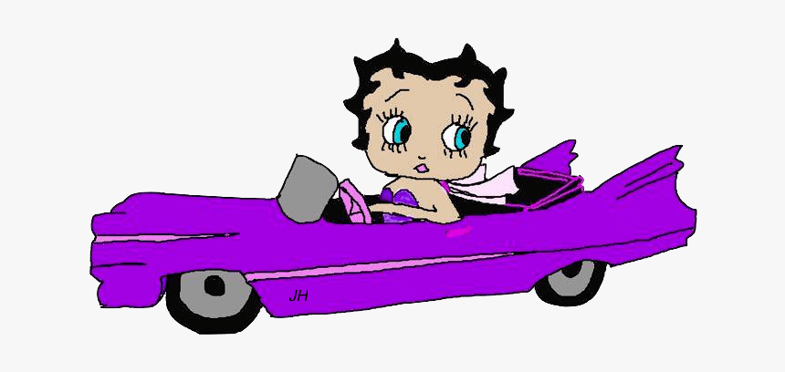 Betty Boop Purple Png, Transparent Png, Free Download