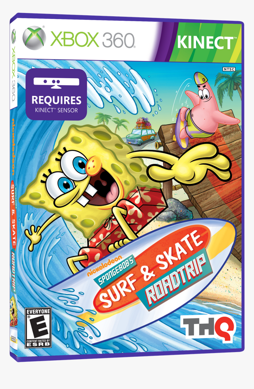 Spongebob Squarepants Surf & Skate Roadtrip, HD Png Download, Free Download