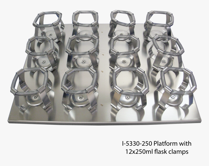 Platform With 12x250ml Flask Clamps - Chain, HD Png Download, Free Download