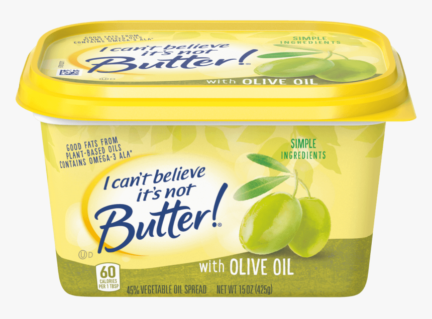Can't Believe It's Not Butter!, HD Png Download - kindpng.