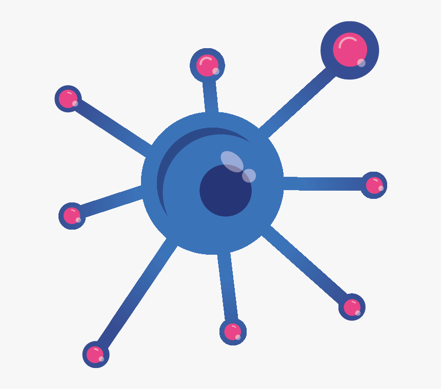 Virus 2-07 - Cell Variant Free Icon, HD Png Download, Free Download