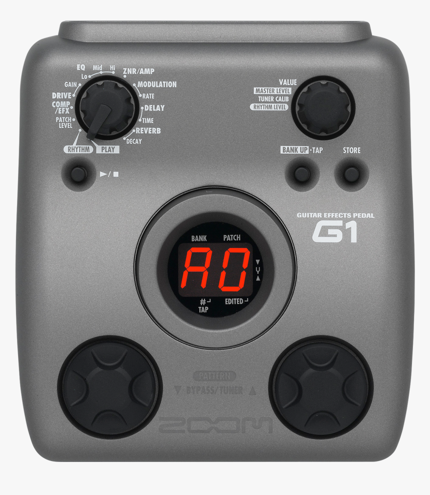 Zoom G1 Guitar Effects Pedal, HD Png Download, Free Download