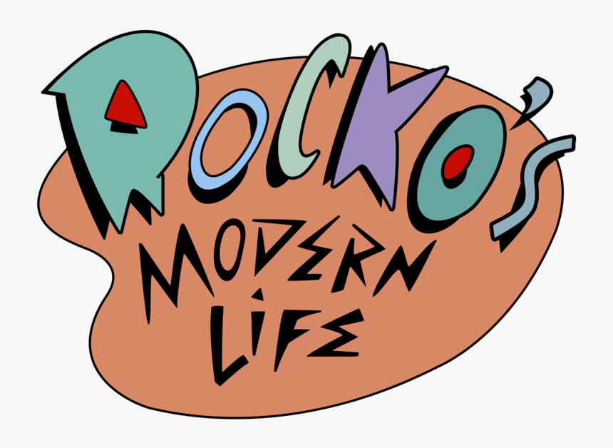 Rocko"s Modern Life Logo - Rocko's Modern Life Title, HD Png Download, Free Download