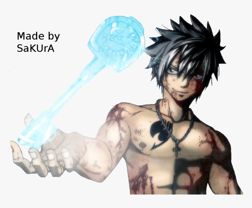 Fairy Tail Gray Png, Transparent Png, Free Download