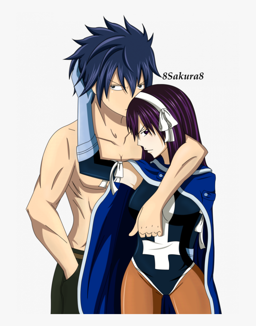 Gray Et Ultear - Fairy Tail Grey X Ultear, HD Png Download, Free Download