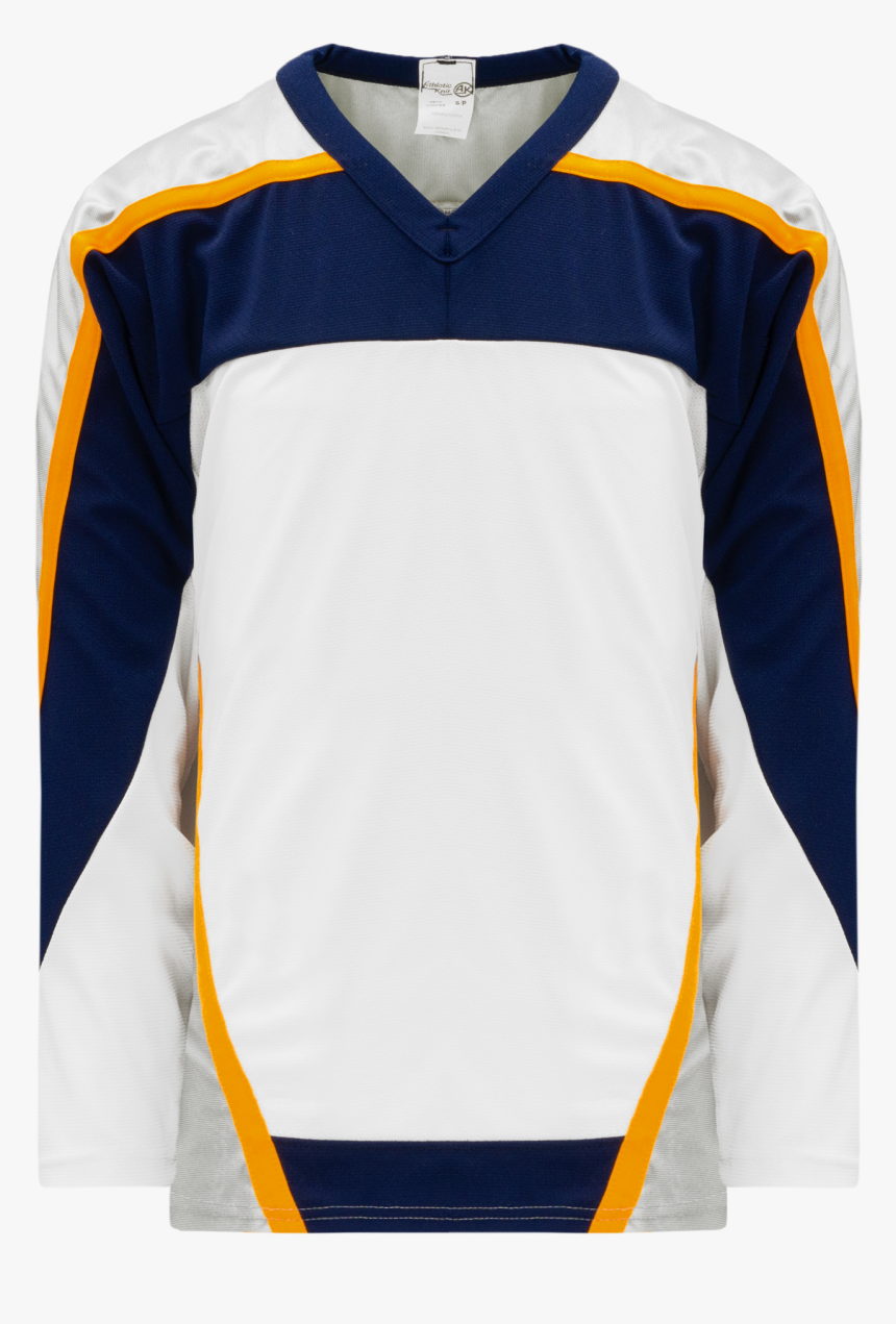 Athletic Knit H550c Nashville Predators White Hockey - Sweatshirt, HD Png Download, Free Download