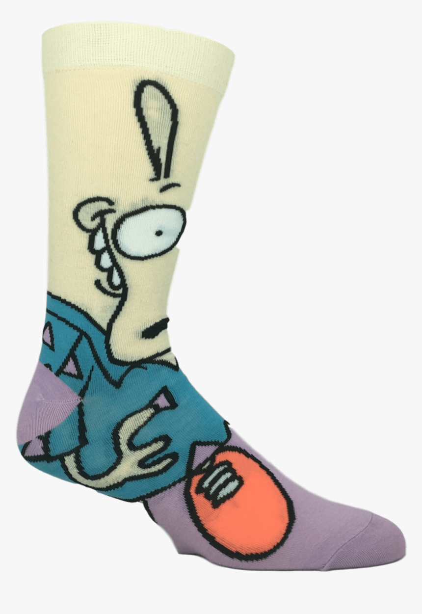 Nickelodeon Rocko’s Modern Life Rocko 360 Cartoon Socks"
 - Sock, HD Png Download, Free Download