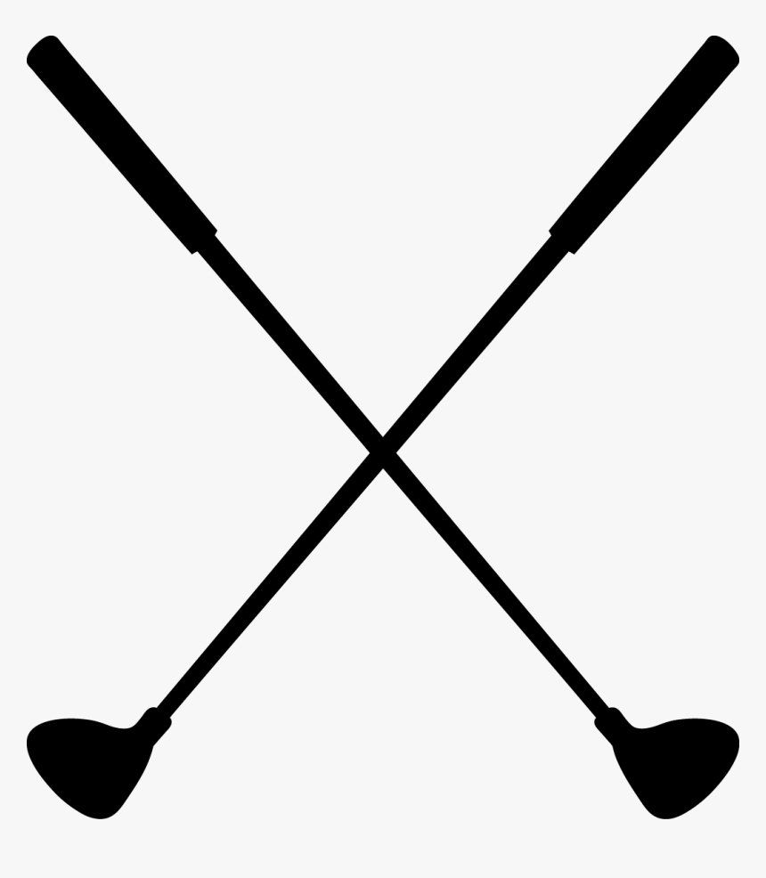 Golf Clubs In An X, HD Png Download, Free Download