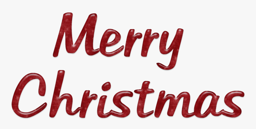 Transparent Merry Christmas Text Png - Merry Christmas In Bold Letters, Png Download, Free Download