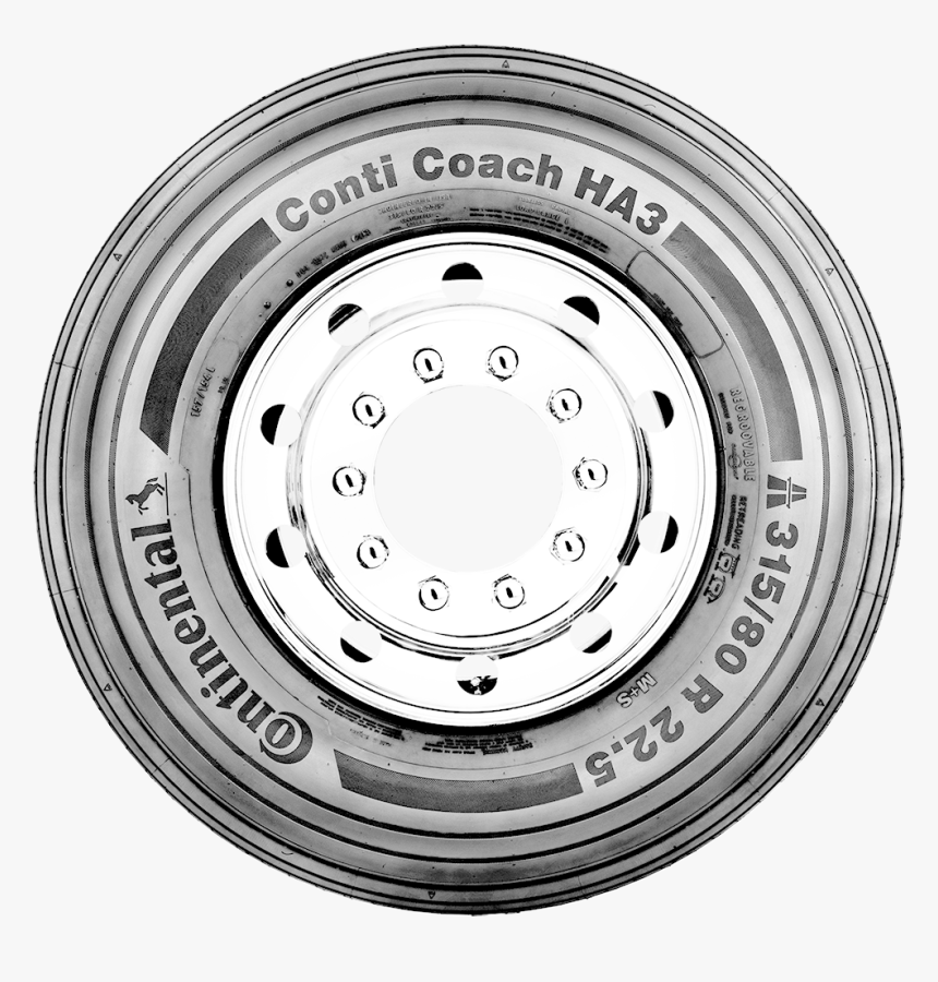 Ccha3 Side - Continental Coach Tire, HD Png Download, Free Download