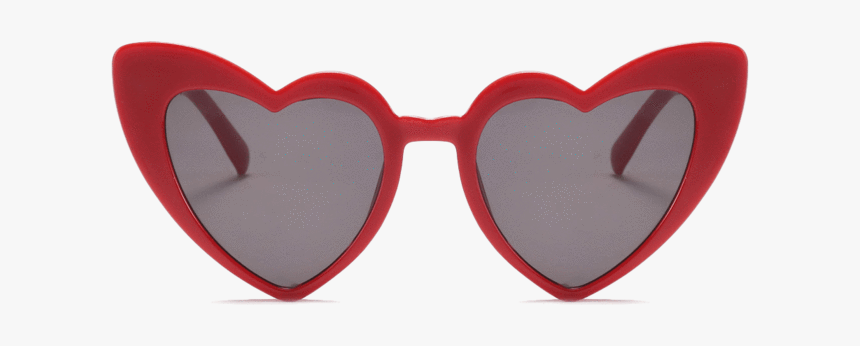 Love Letter Cat Eye Sunnies - Heart Shaped Sunglasses Png, Transparent Png, Free Download