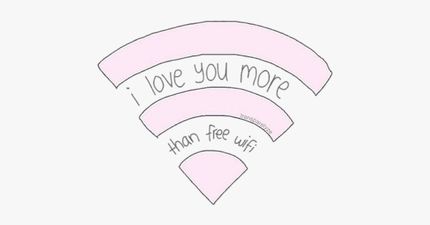 #tumblr #wifi #png #love #pink - Label, Transparent Png, Free Download