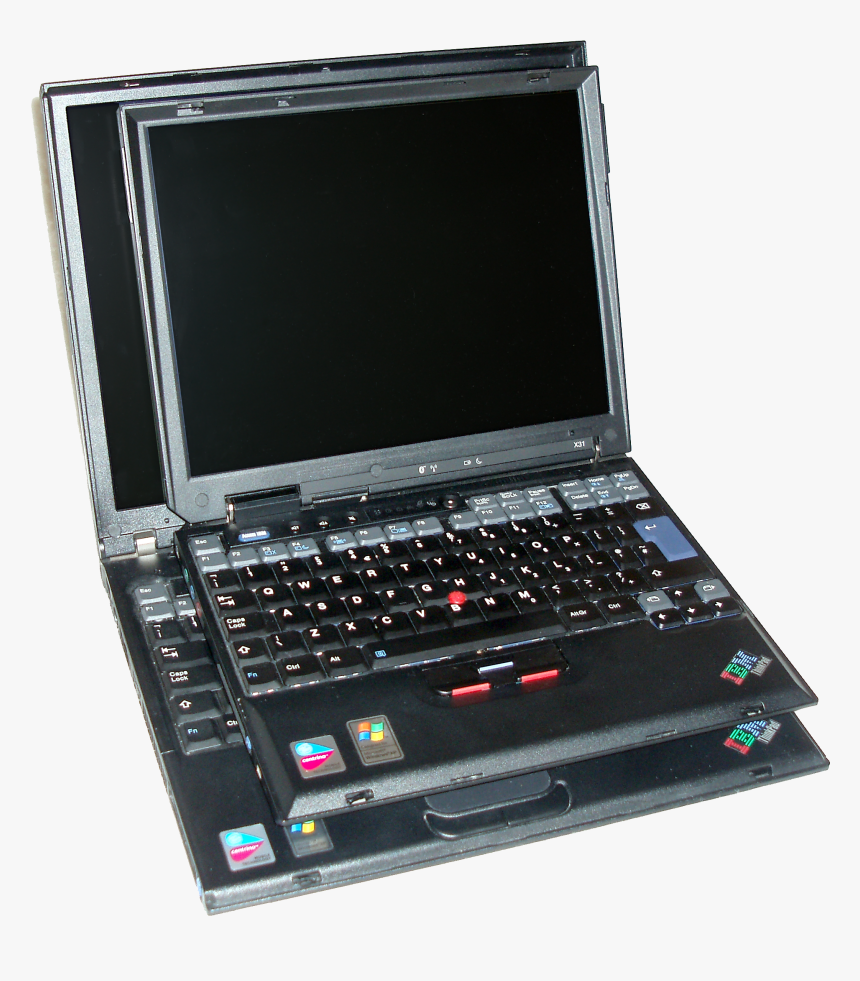 X31 T43 Laptop - Old Laptop Png, Transparent Png, Free Download