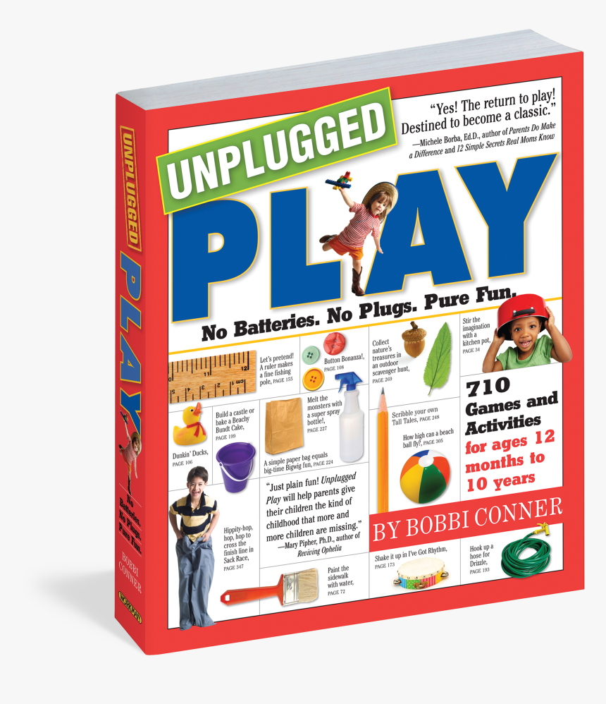 Cover - Unplugged Play: No Batteries. No Plugs. Pure Fun., HD Png Download, Free Download