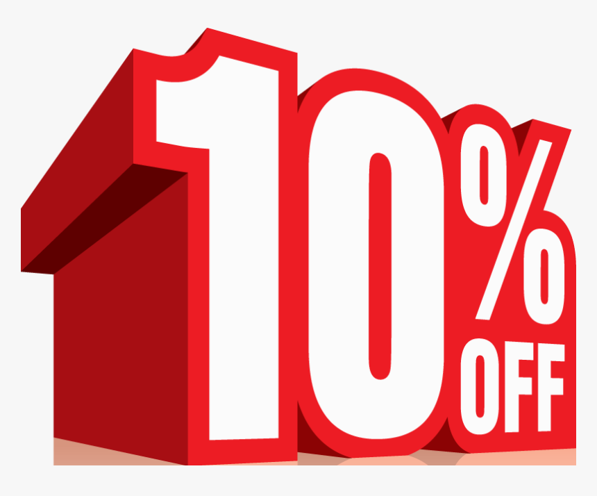 10 Percent Off Png Download Image - 10% Discount, Transparent Png, Free Download