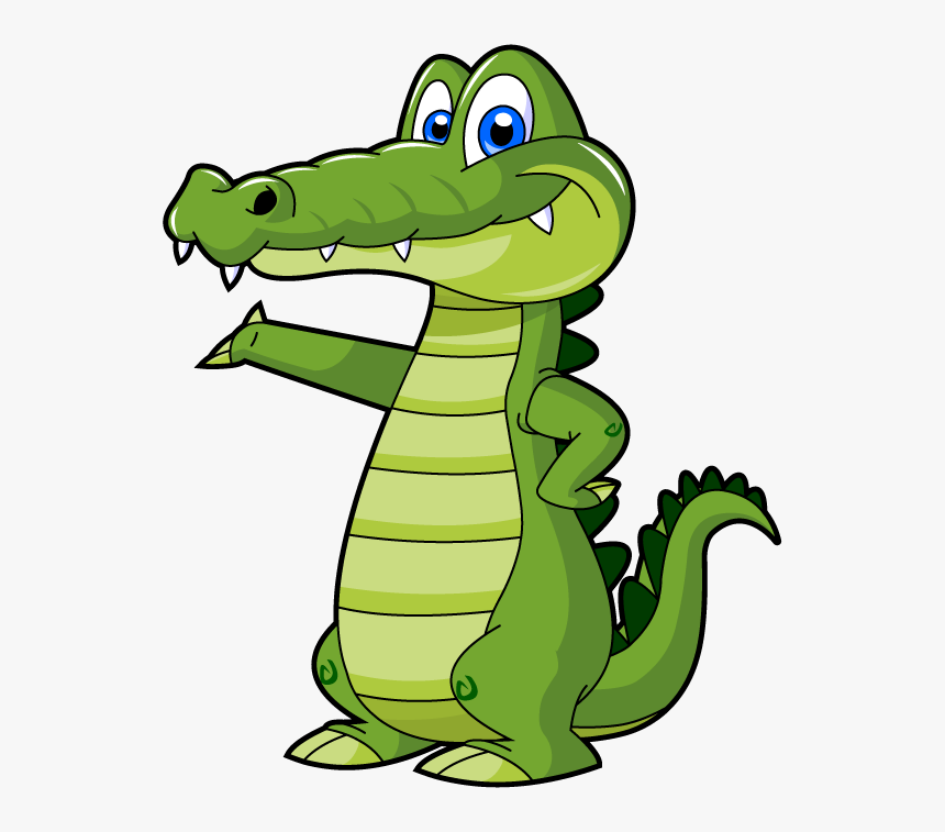 Collection Of Alligator - Cartoon Gator, HD Png Download, Free Download