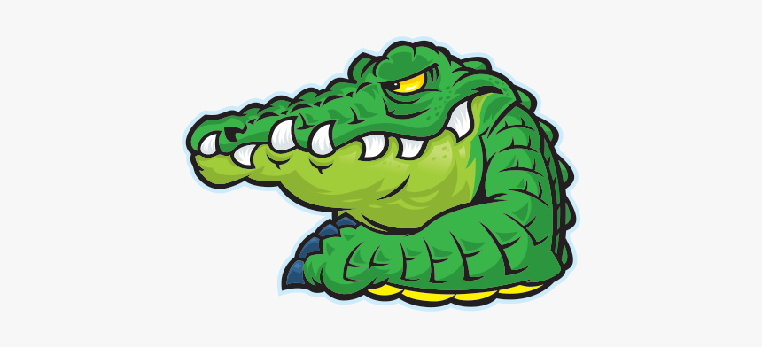 Alligator - Alligator Png Head Cartoon, Transparent Png, Free Download