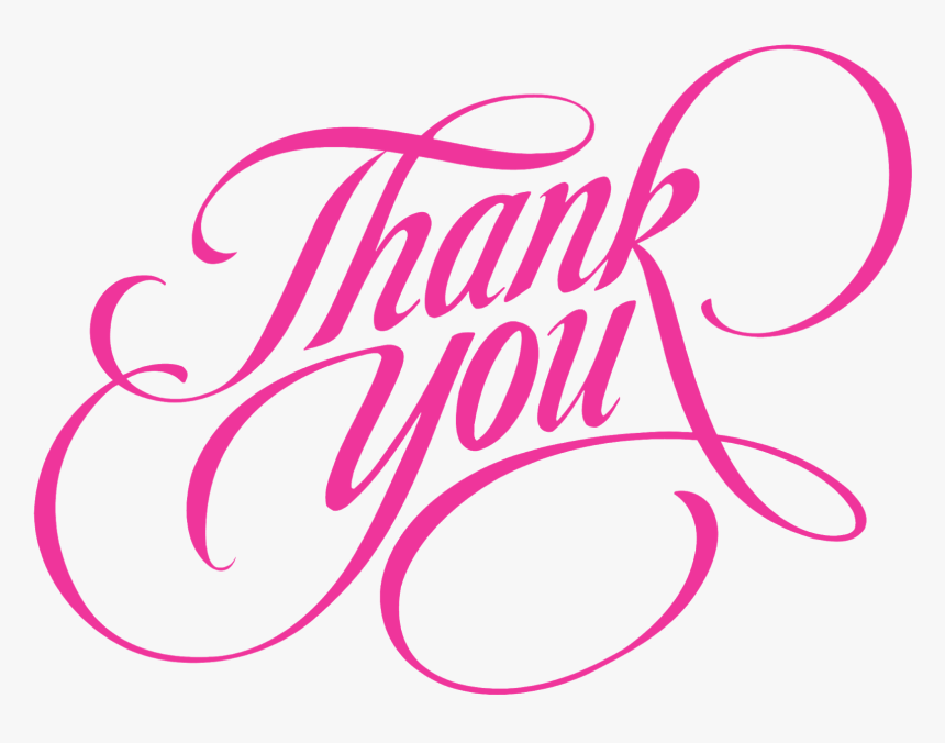 Thank You In Pink, HD Png Download, Free Download