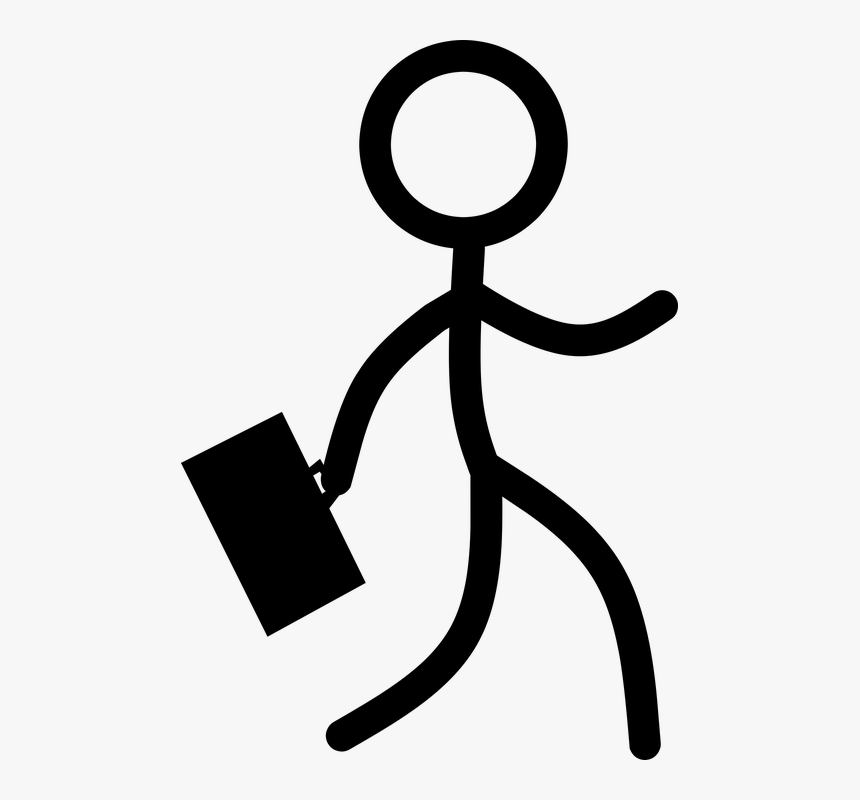 Transparent Stickman Png - Transparent Stick Man Walking, Png Download, Free Download