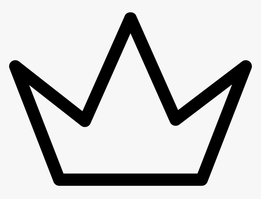 Simple Crown Outline - Crown Outline Png, Transparent Png, Free Download