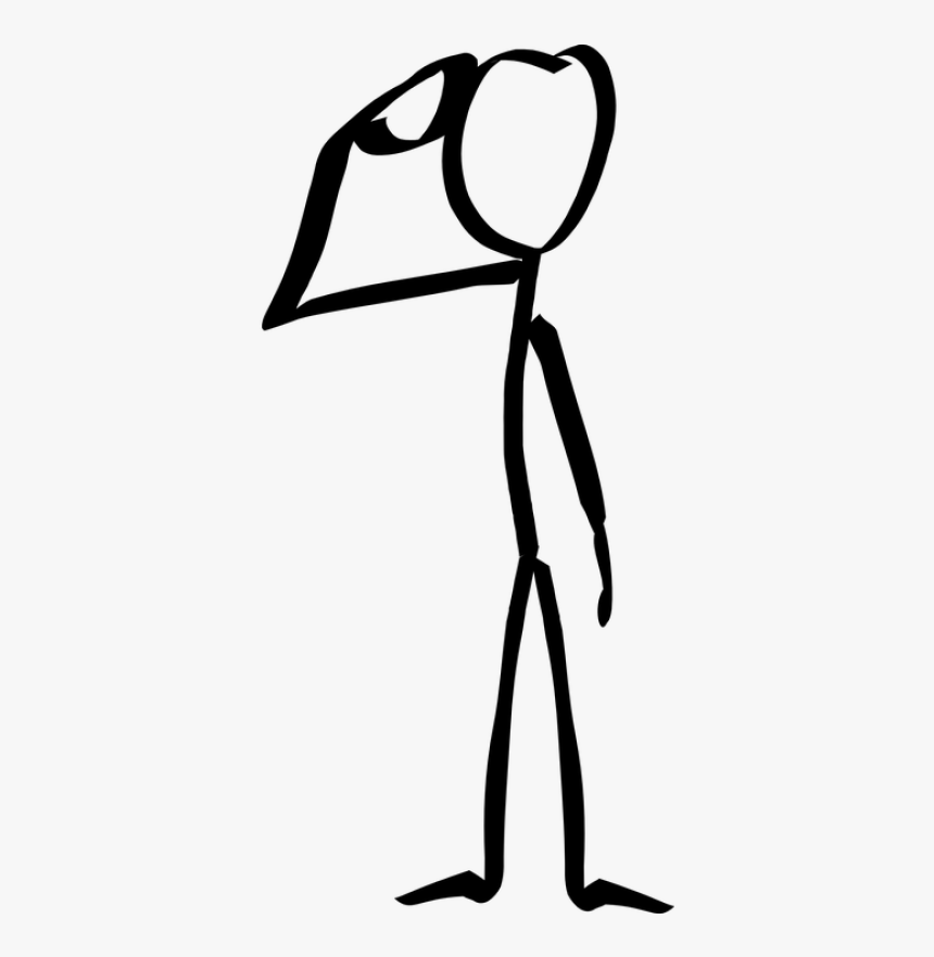 Hd Stickman, Stick Figure, Match - Stick Figure Thinking Png, Transparent P...