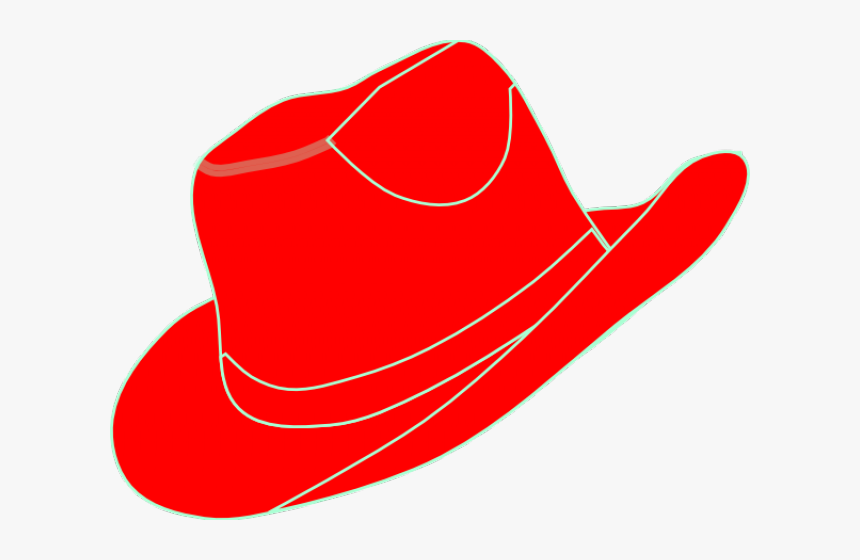 Cowboy Hat Clipart 2 Hat - Clip Art Red Hats, HD Png Download - kindpng.