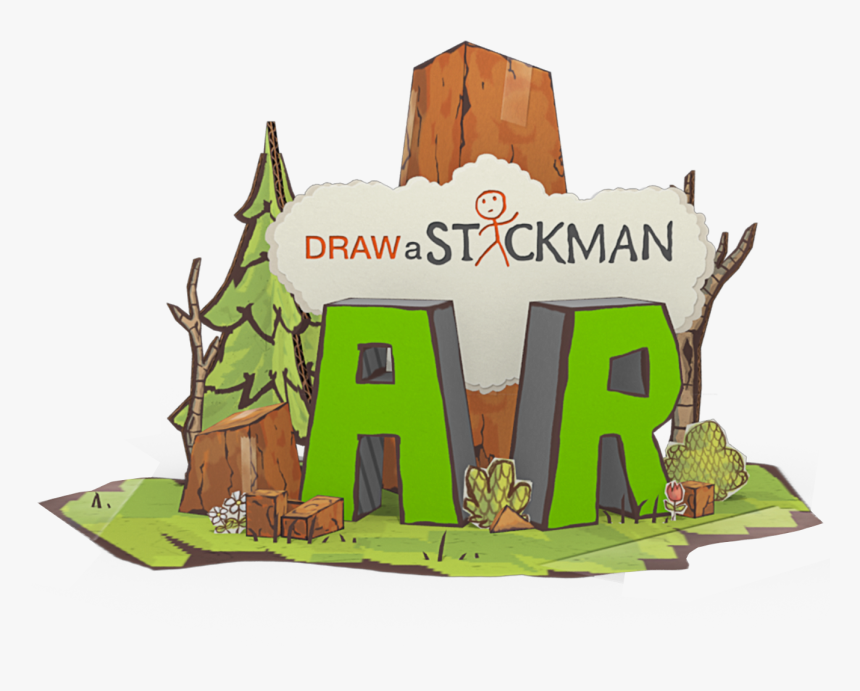 Draw A Stickman Ar, HD Png Download, Free Download
