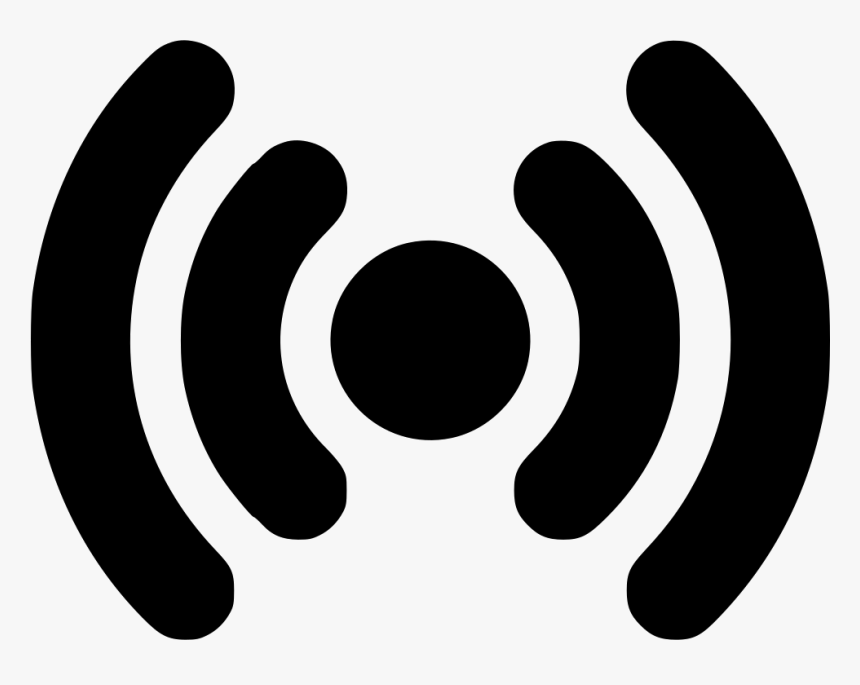 Connection Waves Wifi Antenna Svg Png Icon - Access Point Logo Png, Transparent Png, Free Download