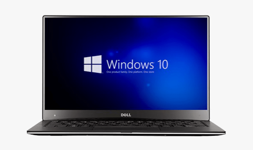 Dell Laptop Png Transparent Image - Laptop Windows Transparent Background, Png Download, Free Download