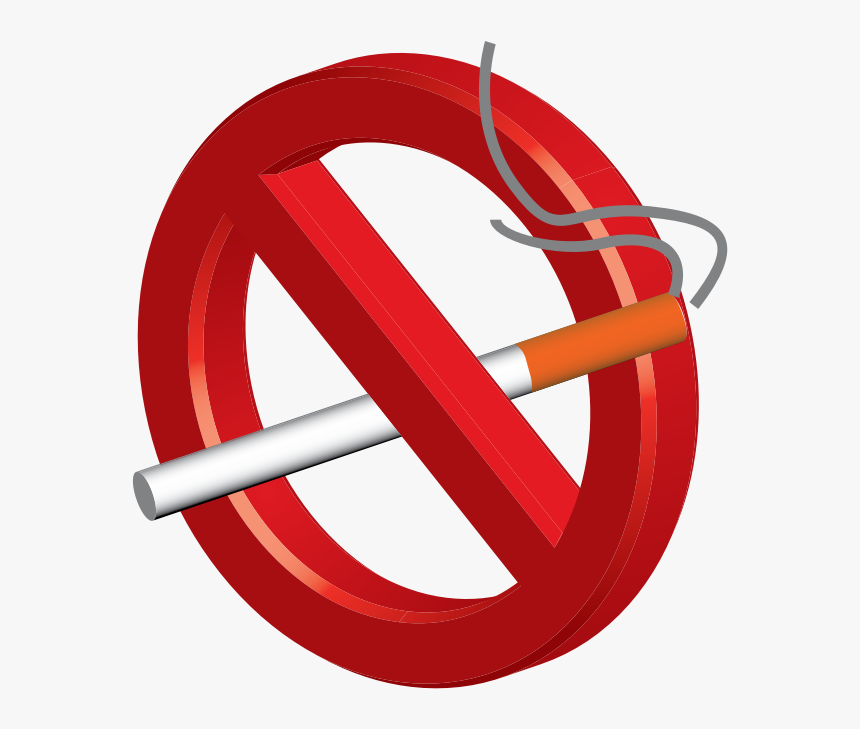 No Smoking Images Free - No Smoking Sign 3d, HD Png Download, Free Download