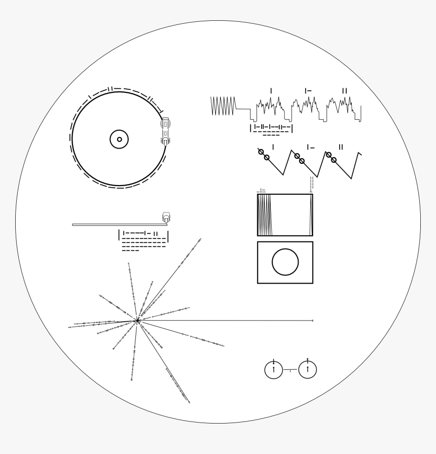 Voyager Golden Record Png, Transparent Png, Free Download