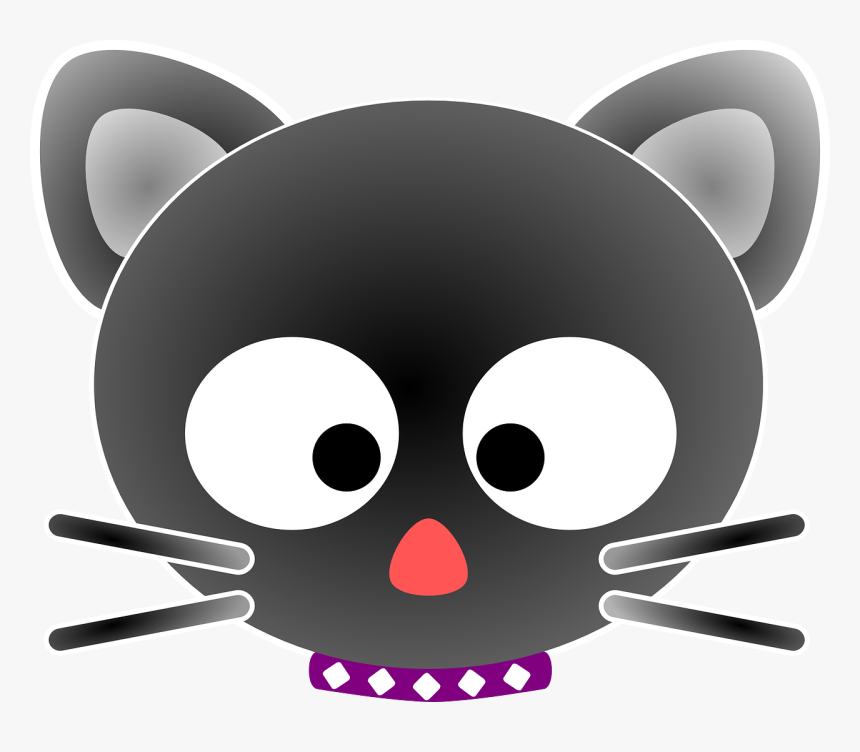 Desenho De Rosto De Gato, HD Png Download, Free Download