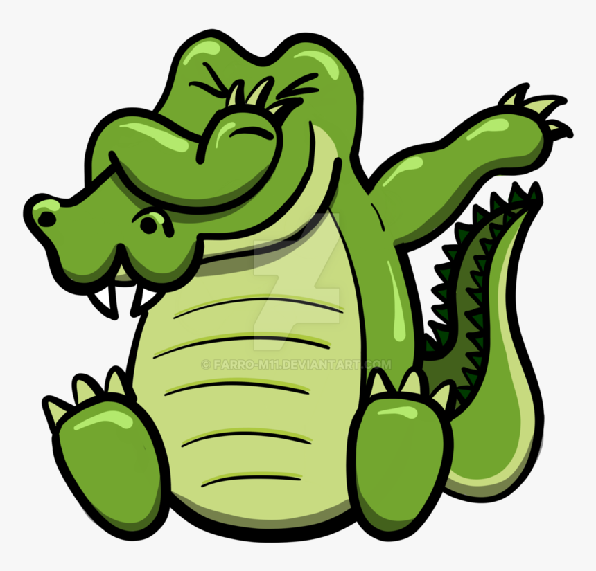Alligator Drawing - Alligator Dabbing, HD Png Download, Free Download