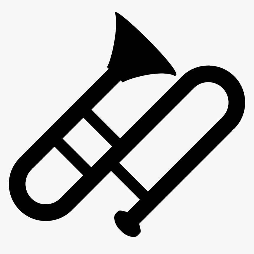 Png Icon Free Download - Trombone Svg, Transparent Png, Free Download