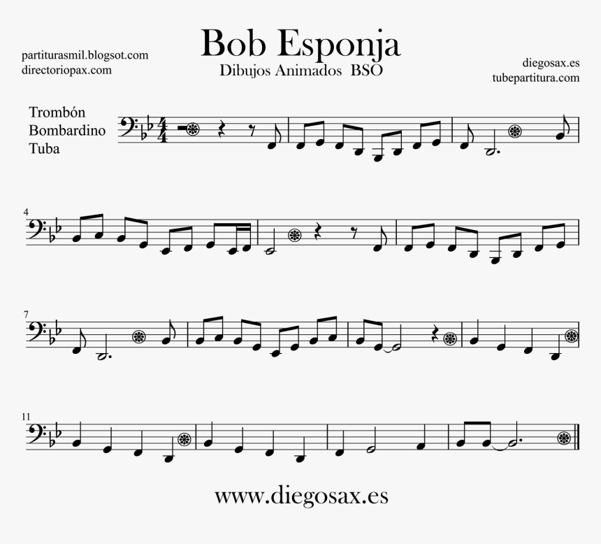 Transparent Tuba Banda Png - Snow Miser Song Piano Sheet Music, Png Downloa...