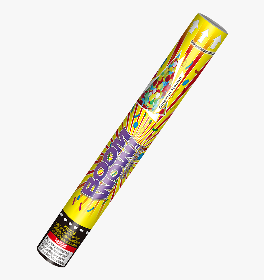 Transparent Party Konfetti Rohr Mit Folie Konfetti - Ski, HD Png Download, Free Download