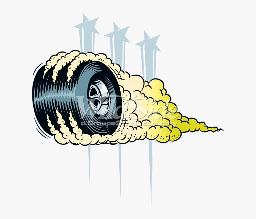 Tire Smoke Svg