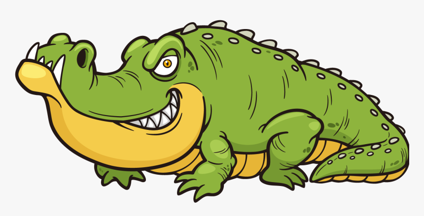 Png Stock Alligator Cartoon Illustration Transprent - Alligator Cartoon Png Transparent, Png Download, Free Download