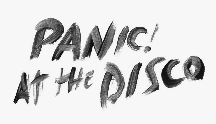 Panic At The Disco Logo - Panic At The Disco Words, HD Png Download, Free Download